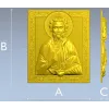 3D модель иконы Святой Евгений в формате STL для ЧПУ