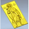Икона Святой Евгений - 3D модель STL для ЧПУ