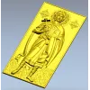 Икона Святой Евгений - 3D модель STL для ЧПУ