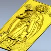 Икона Святой Евгений - 3D модель STL для ЧПУ