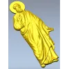 3D модель STL - Святой Елисей (рельеф)