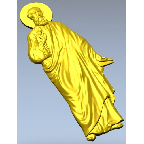 3D модель STL - Святой Елисей (рельеф)