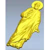3D модель STL - Святой Елисей (рельеф)