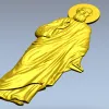 3D модель STL - Святой Елисей (рельеф)