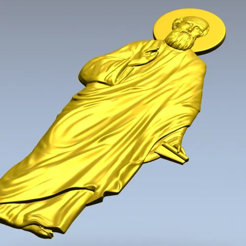 3D модель STL - Святой Елисей (рельеф)