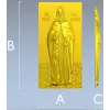 Святой Илья Муромец - рельефная 3D модель STL для ЧПУ
