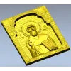 STL модель иконы Святителя Киприана - 3D модель для ЧПУ