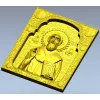 STL модель иконы Святителя Киприана - 3D модель для ЧПУ