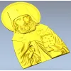 Святитель Лука - рельефная 3D модель (STL) для ЧПУ