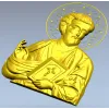 Святой Лука - рельефная 3D модель в формате STL для ЧПУ