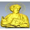 Святой Лука - рельефная 3D модель в формате STL для ЧПУ