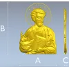 Святой Лука - рельефная 3D модель в формате STL для ЧПУ