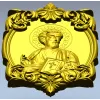 Святой Лука - 3D модель STL для ЧПУ, резной киот