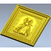 Saint Luke of Simferopol - high-relief icon STL for CNC