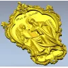 3D модель STL - Икона Святой Матфей (рельеф)