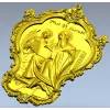 3D модель STL - Икона Святой Матфей (рельеф)