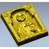 Saint Martyr Anatoly - high-relief STL icon for CNC milling