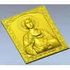 Святой Пантелеймон - рельефная 3D модель STL для ЧПУ