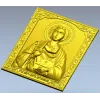 Святой Пантелеймон - рельефная 3D модель STL для ЧПУ