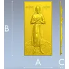 Преподобный Алексий - рельефная икона в формате STL для ЧПУ
