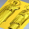 Икона Святых Петра и Февронии - 3D STL панно для ЧПУ