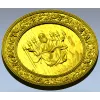 Christ the Savior - circular relief STL for CNC
