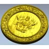 Christ the Savior - circular relief STL for CNC