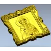 STL 3D модель иконы Святого Спиридона в киоте