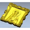 STL 3D модель иконы Святого Спиридона в киоте