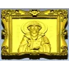 STL 3D модель иконы Святого Спиридона в киоте