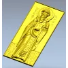 Икона Святого Спиридона Тримифунтского - STL 3D модель для ЧПУ