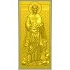 Святой Тимофей - рельефная икона STL для ЧПУ
