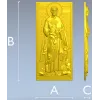 Святой Тимофей - рельефная икона STL для ЧПУ