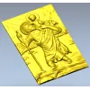 Saint Christopher high-relief STL for CNC milling