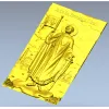 Икона Святой Александр Невский - 3D модель STL для ЧПУ