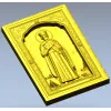 Икона-рельеф Святой Вячеслав Чешский - STL для ЧПУ