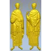 Святые Косма и Дамиан - 3D модель STL для ЧПУ