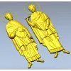 Святые Косма и Дамиан - 3D модель STL для ЧПУ