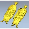 Святые Косма и Дамиан - 3D модель STL для ЧПУ