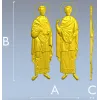 Святые Косма и Дамиан - 3D модель STL для ЧПУ