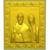 Икона Священномученик Киприан и мученица Иустина - 3D модель STL для ЧПУ