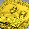 Икона Священномученик Киприан и мученица Иустина - 3D модель STL для ЧПУ