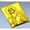 Saint Seraphim of Sarov - high-relief STL icon