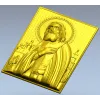 Saint Seraphim of Sarov - high-relief STL icon