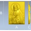 Saint Seraphim of Sarov - high-relief STL icon
