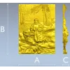 Икона Серафим Саровский - 3D модель в формате STL для ЧПУ