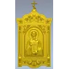 Икона Сергий Радонежский - 3D модель STL для ЧПУ