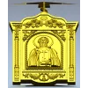 Икона Сергий Радонежский - 3D модель STL для ЧПУ