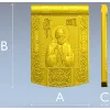 Сергий Радонежский - 3D модель в формате STL для ЧПУ