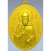 Saint Sergius of Radonezh - STL 3D Medallion for CNC